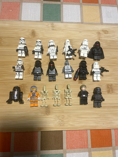 Lego star wars minifigure - star,
