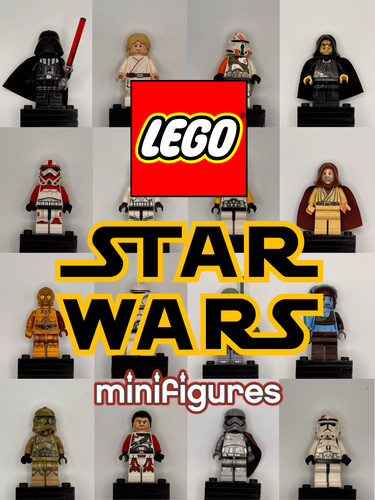 Lego star wars minifigures - lego,