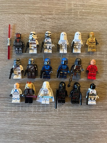 Lego star wars minifigures - star,